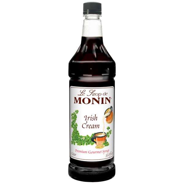 Monin Monin Irish Cream Syrup 1 Liter Bottle, PK4 M-FR025F